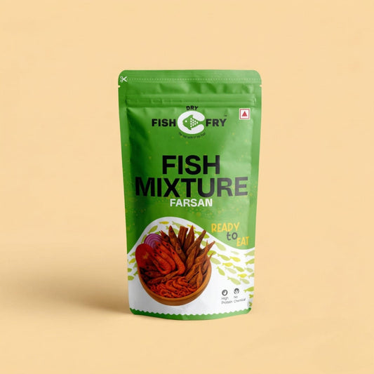 Dry Fish Fry Fish Mixture Farsan
