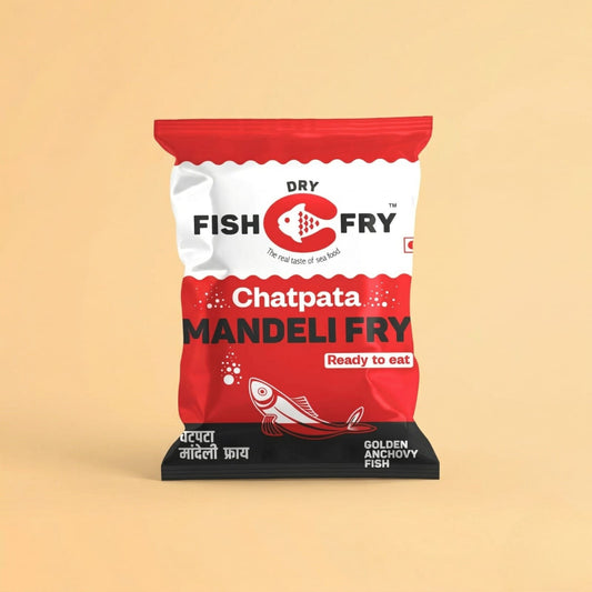 Dry Fish Fry Chatpata Mandeli Fry - Mini Pack