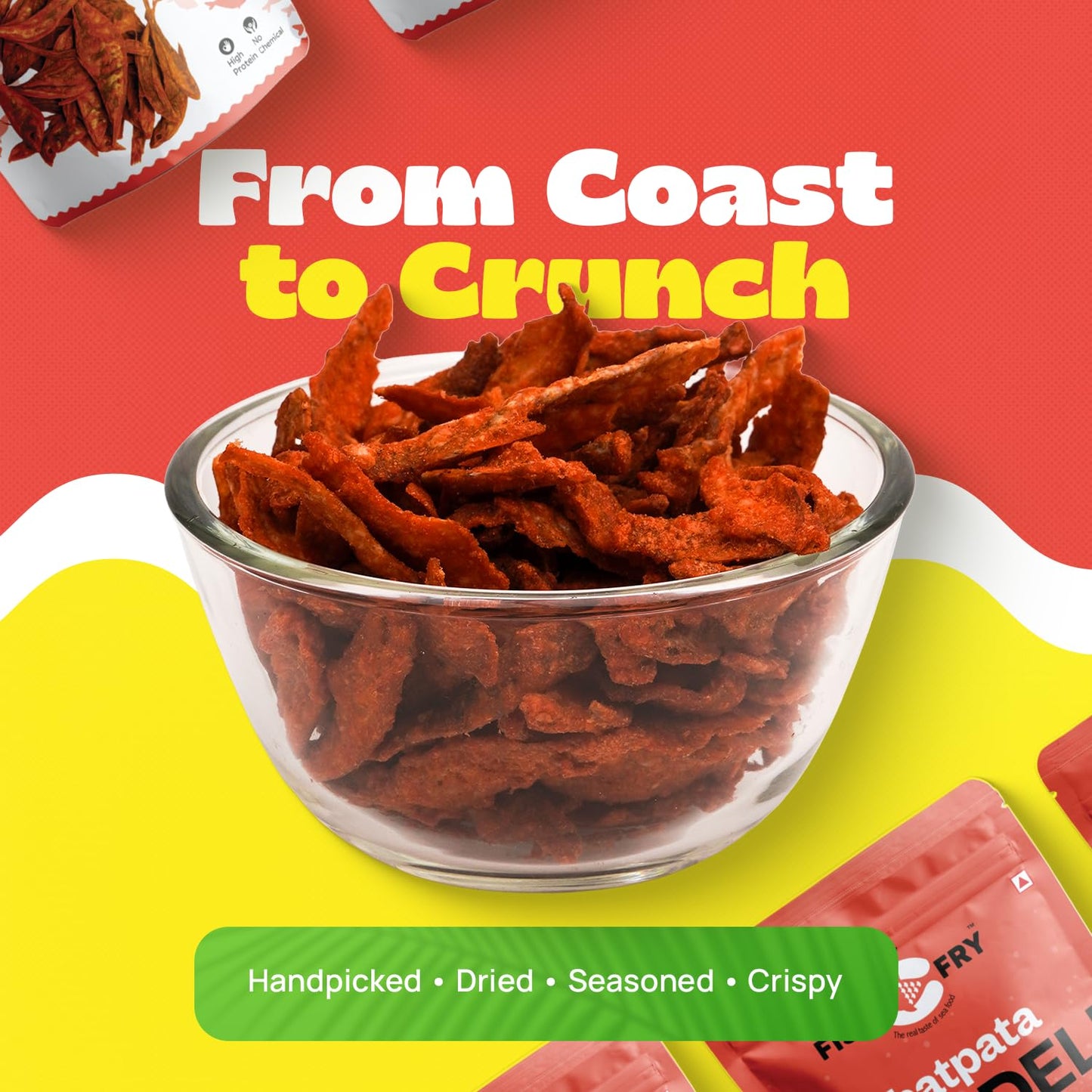 Dry Fish Fry Chatpata Mandeli Fry