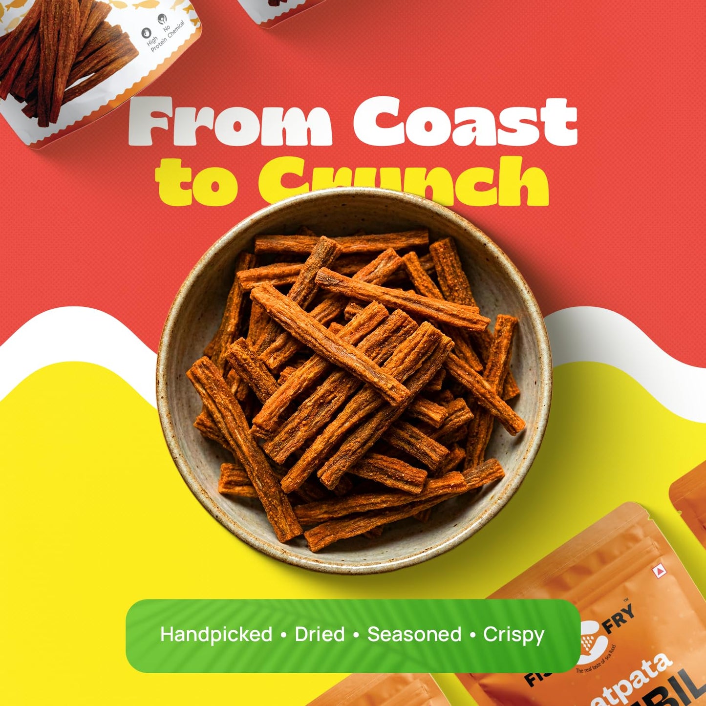 Dry Fish Fry Chatpata Bombil Fry